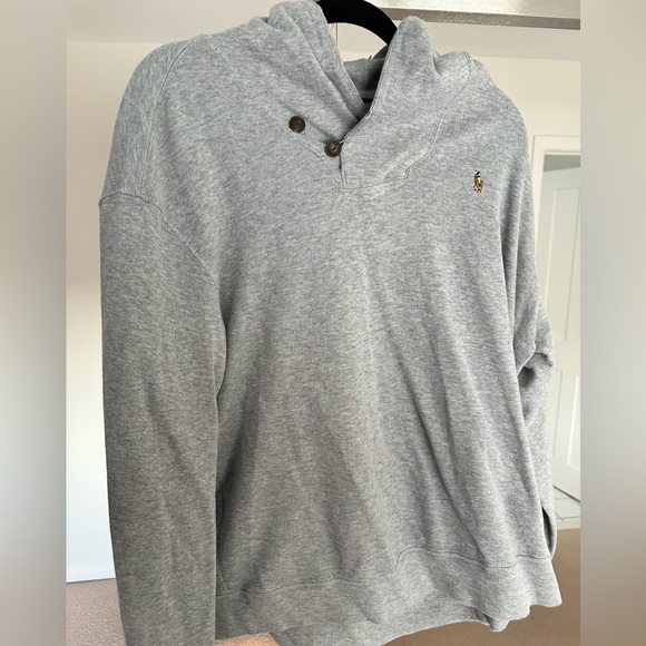 Grey Polo RL sweater XL. - Picture 4 of 4
